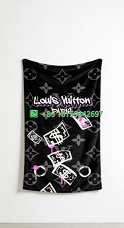 Louis Vuitton Throw Blankets